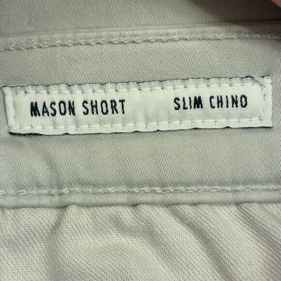 NWT EDWIN Mason Short Slim Chino Shorts Stone Tan Men’s Size 28 - Picture 3 of 7